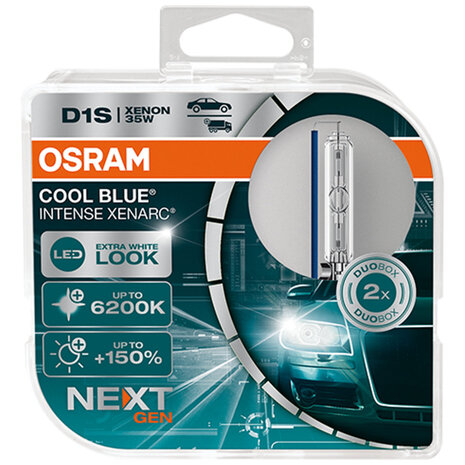 Osram D1S Cool Blue Intense Xenarc +150% NextGen Xenonlamp 66140CBN-HCB