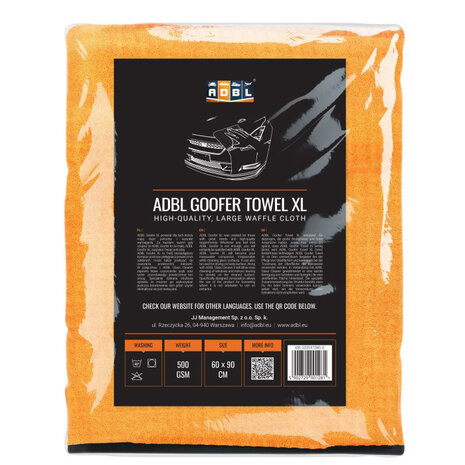 ADBL Goofer Towel XL Wafel Microvezel Glasdoek 60x90cm ADB000062 (2)