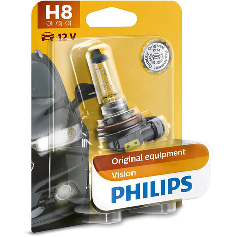 Philips H8 Vision 35W 12V 12360B1 Autolamp