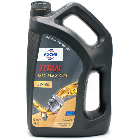 Fuchs Titan GT1 Flex C23 SAE 5W-30 BluEV Motorolie 5 Liter 601890550