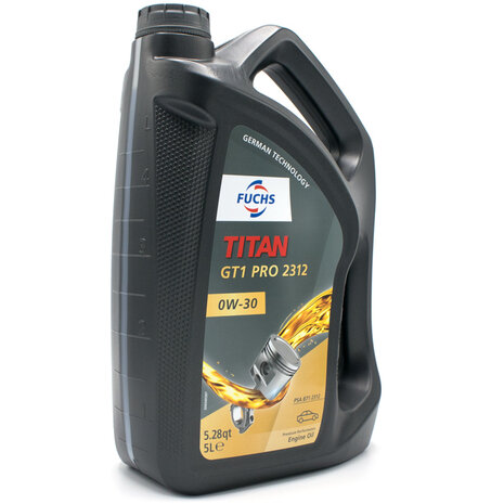 Fuchs Titan GT1 Pro 2312 SAE 0W-30 Motorolie 5 Liter 601889103 (2)