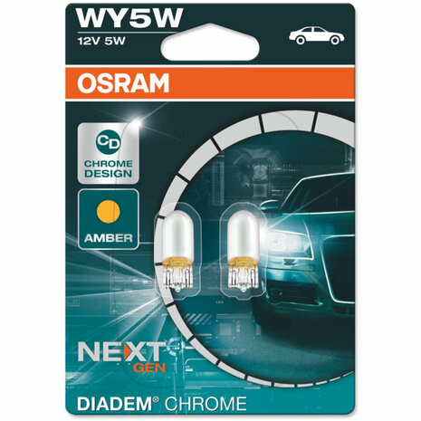 Osram WY5W T10 Diadem Chrome NextGen Lampen 2827DC-02B