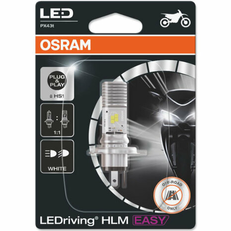 Osram HS1 LEDriving HLM EASY 12V 6W 5W 6000K Motorkoplamp 64185DWESY-01B