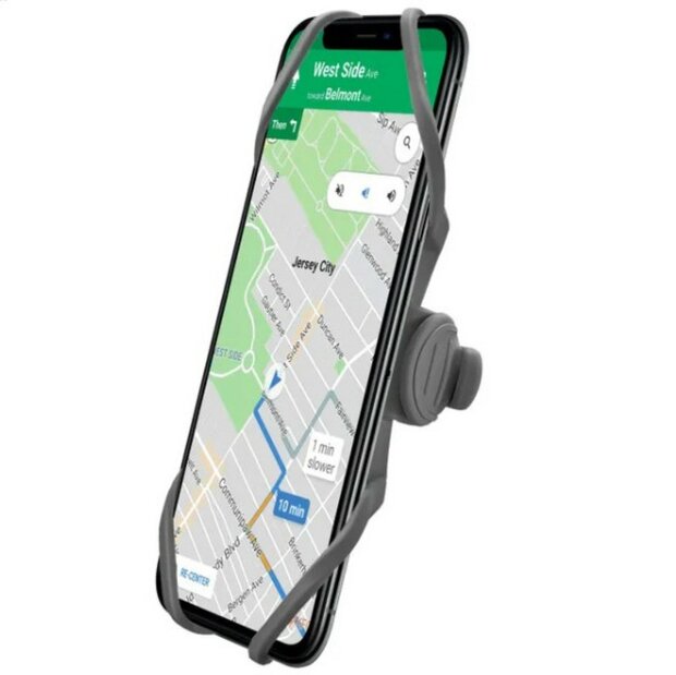 Celly SwipeBikeStem Telefoonhouder Fiets Grijs SWIPEBIKESTEMGR (1)