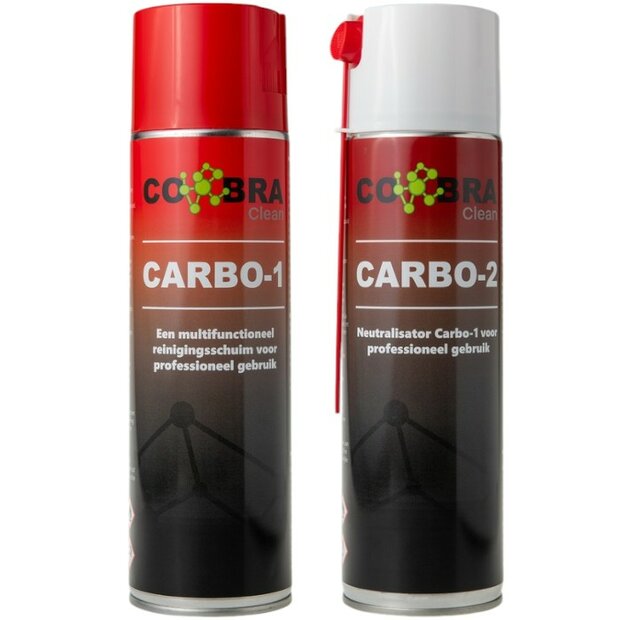 CBS-455 CBS-456 Cobra Clean Carbo-1 &amp; Carbo-2 Reiniger Kit