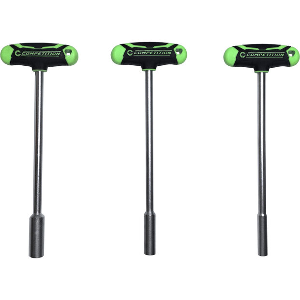 Competition T-Greep Dopsleutel Schroevendraaier Set 3-delig 512.0603