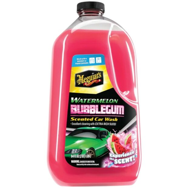 Meguiar&rsquo;s Watermelon Bubblegum Scented Car Wash Autoshampoo G250464EU