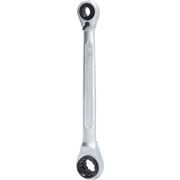 Brilliant Tools 4-in-1 Ringratelsleutel 10x13 17x19 BT013901