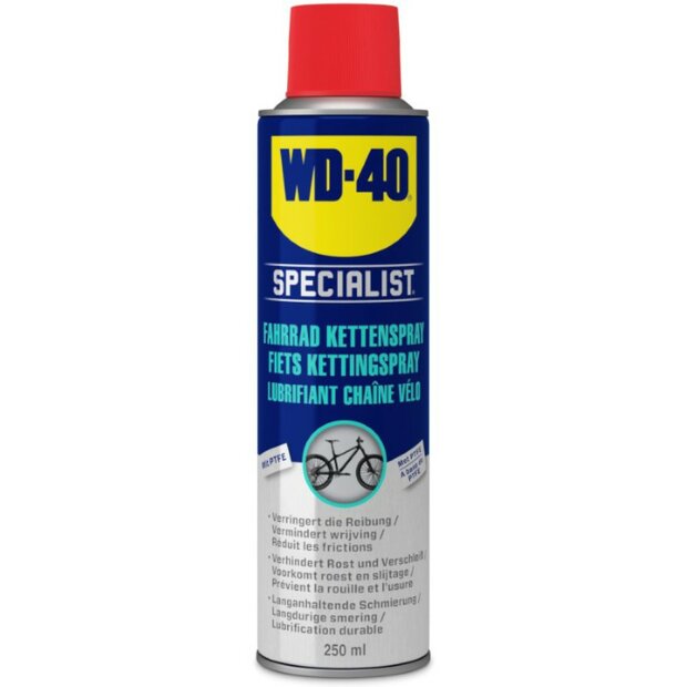 WD-40 Specialist Bike Fiets Kettingspray 250ml