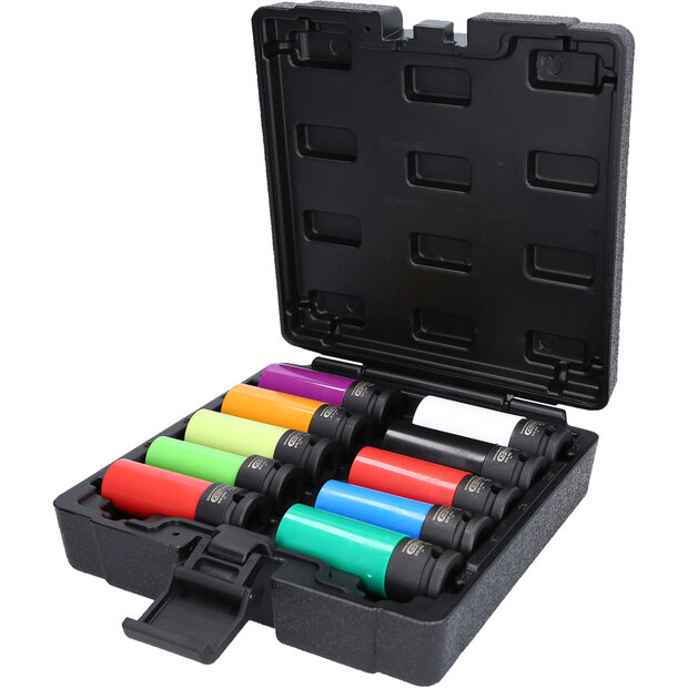 KS Tools 1/2&quot; Krachtdoppenset Aluminiumvelgen 10-delig 515.0890