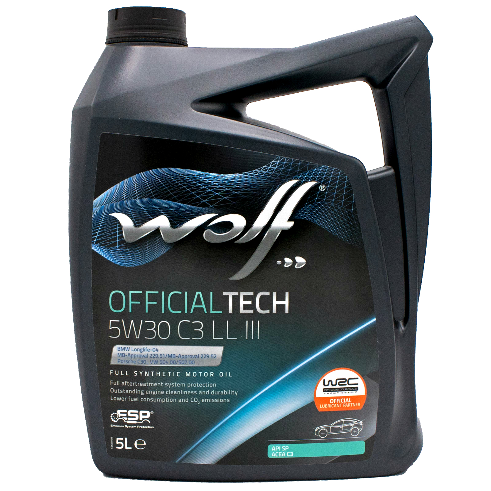Oven ik zal sterk zijn voorjaar 5W30 LL Motorolie Kopen? | Wolf Officialtech 5W30 C3 LL III 5 Liter |  Vehicle Equipment Online Store