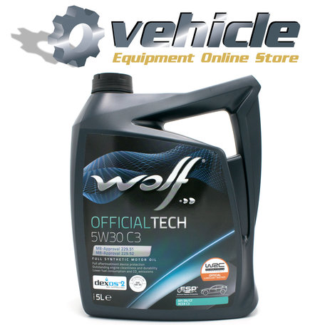 Wolf Officialtech 5W30 C3 5 Liter