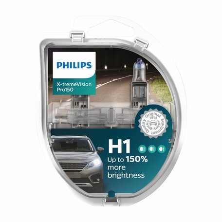 Philips H1 X-treme Vision Pro150 12258XVPS2 2 stuks