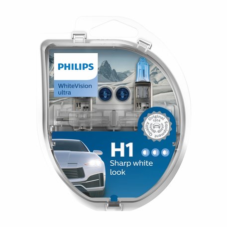 Philips H1 White Vision Ultra 12258WVUSM 2 stuks