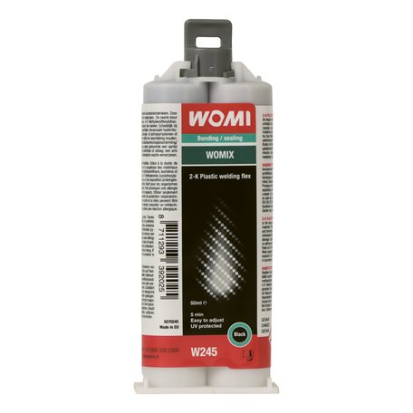 Womi Womix W245 2K Plastic Welding Flex Zwart 50ml