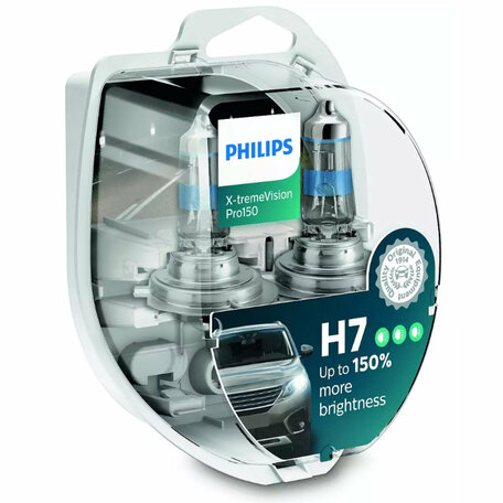 Philips H7 X-treme Vision Pro150 12972XVPS2 Autolampen