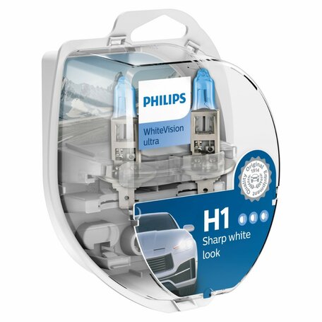 Philips H1 White Vision Ultra 12258WVUSM Autolampen