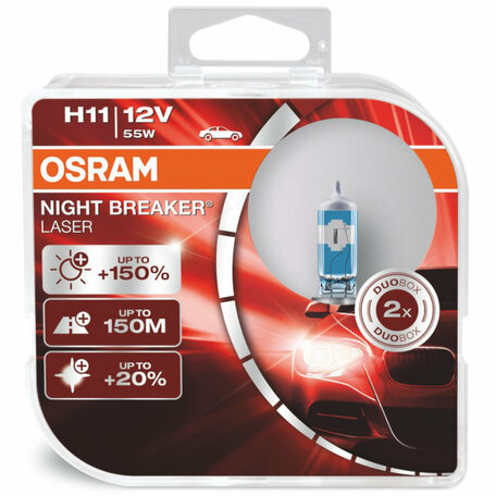 Osram H11 Night Breaker Laser +150% 64211NL Autolampen