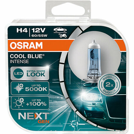 Osram H4 Cool Blue Intense +100% NextGen 64193CBN Autolampen