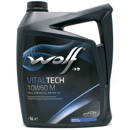 Wolf Vitaltech 10W60 M Motorolie 5 Liter