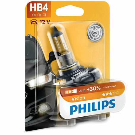 Philips HB4 Vision 51W 12V 9006PRB1 Autolamp