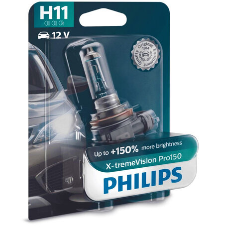 Philips H11 X-treme Vision Pro150 12362XVPB1 Autolamp