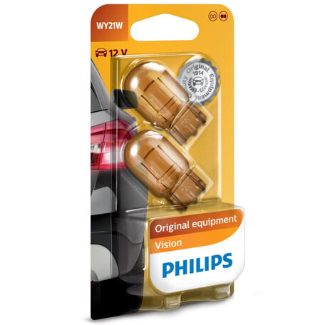 Philips WY21W Vision Oranje 21W 12V 12071B2 Autolampen