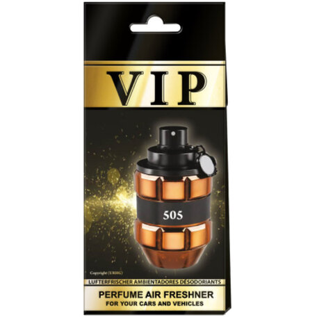 Caribi VIP 505 Luxe Autoparfum Inspired by Spicebomb