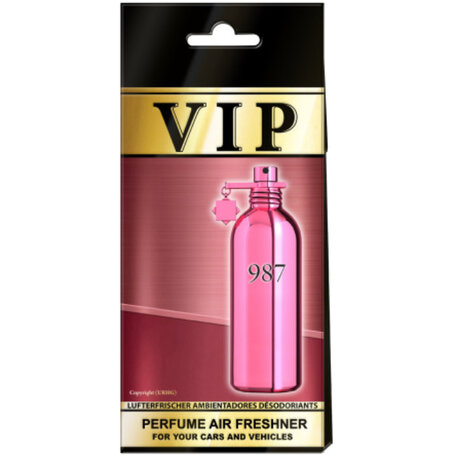 Caribi VIP 987 Luxe Dames Autoparfum Inspired by Roses Musk