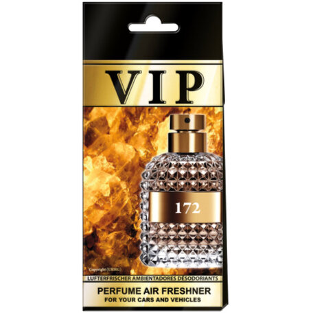 Caribi VIP 172 Luxe Heren Autoparfum Inspired by Uomo