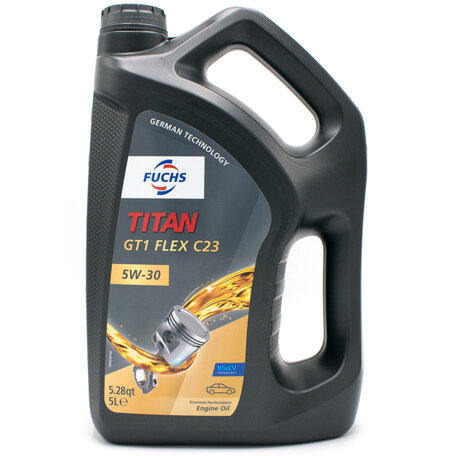 Fuchs Titan GT1 Flex C23 SAE 5W30 BluEV Motorolie 5 Liter