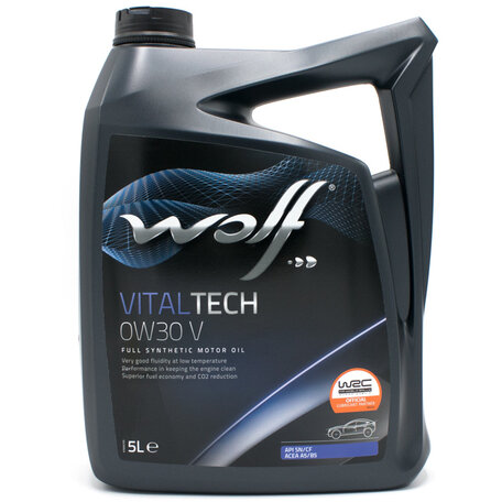 Wolf Vitaltech 0W30 V Motorolie 5 Liter