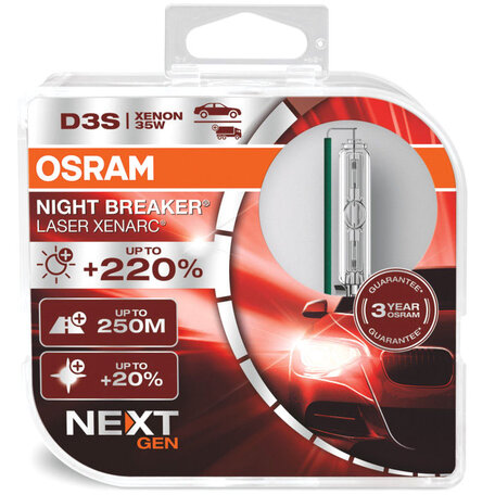 Osram D3S Night Breaker Laser Xenarc NextGen Xenonlampen