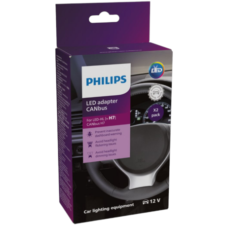 Philips H7-LED CANbus Adapter 18952X2 LED Upgrade