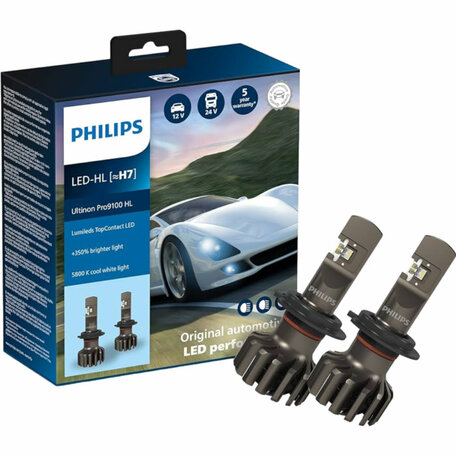 Philips H7-LED Ultinon Pro9100 HL 11972U91X2 Autolampen
